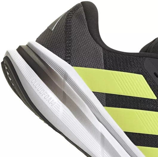 adidas Galaxy 7 Ανδρικά Αθλητικά Παπούτσια Running Core Black / Pulse Lime / Grey Five