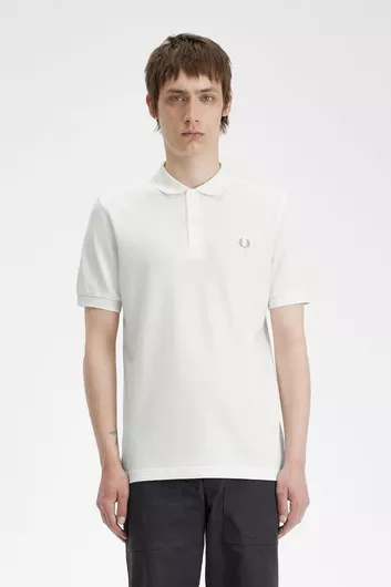Fred Perry Polo Μπλούζα Κοντομάνικη Μπεζ