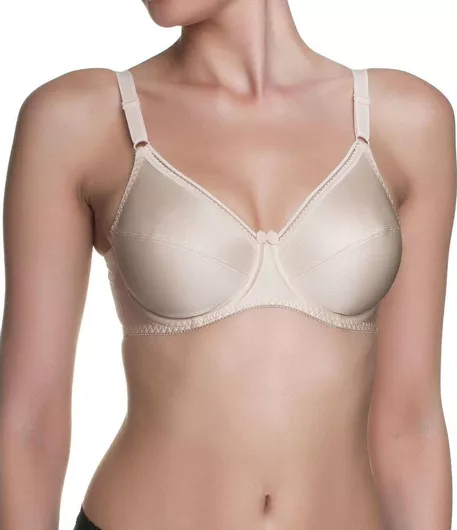 Triumph Claudette 200 W Μπεζ Σουτιέν χωρίς Ενίσχυση με Μπανέλες