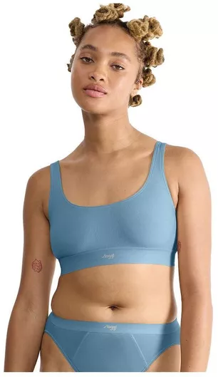 Sloggi Μπουστάκι Γυναικείο Provincial Blue με Ενίσχυση