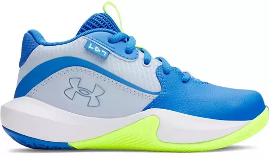 Ps Lockdown 7 Αθλητικά Παιδικά Παπούτσια Μπάσκετ με Κορδόνια Κίτρινο