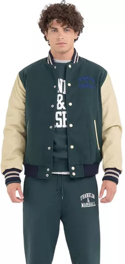 Franklin & Marshall Χειμωνιάτικο Μπουφάν Πράσινο