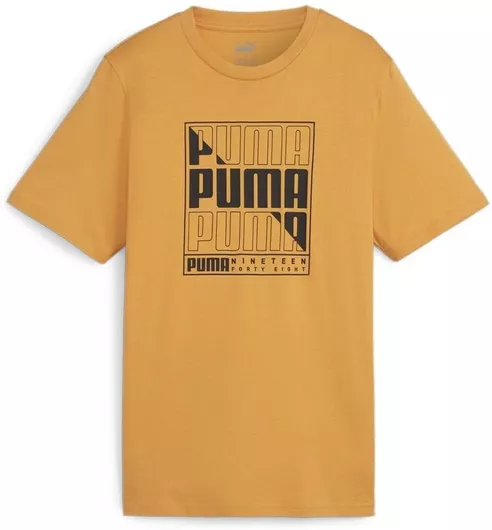 Puma T-shirt Μουσταρδί