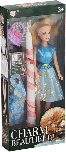 Παιχνιδολαμπάδα Bunny's Κούκλα Charm Beautiful για 3+ Ετών