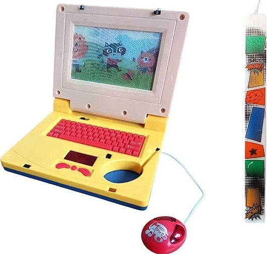 Παιχνιδολαμπάδα Παιδικό Κομπιουτεράκι με Λαμπάδα Cartoon