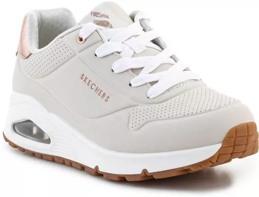 Skechers Uno Gen1 Shimmer Away Γυναικεία Sneakers Nat