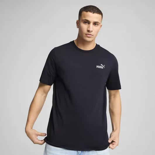 Puma Ess Small No 1 T-shirt Μπλέ Navy