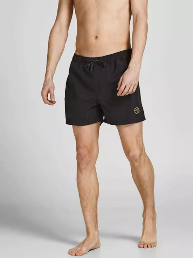 Jack & Jones Ανδρικό Μαγιό Σορτς Μαύρο