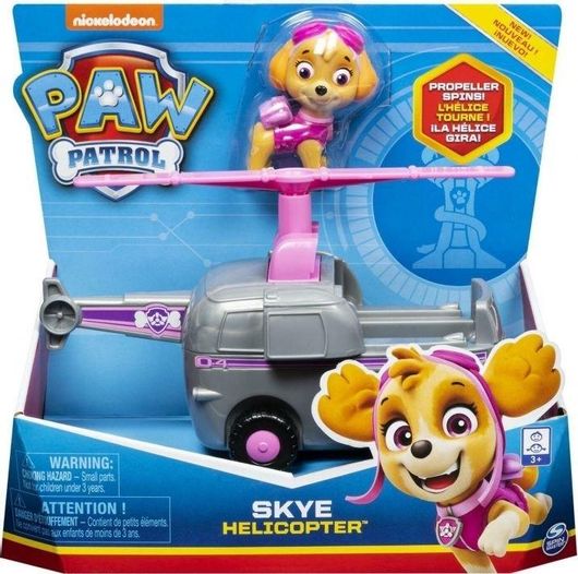 Παιχνίδι Μινιατούρα Spin Master Paw Patrol Skye Helicopter Vehicle για 3+ Ετών