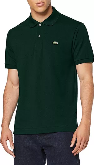 Lacoste Polo Μπλούζα Κοντομάνικη Πράσινο