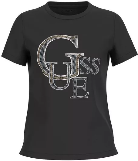 Guess Γυναικεία Μπλούζα Μαύρο