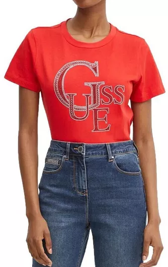 Γυναικείο Crop T-shirt Κοκκινο