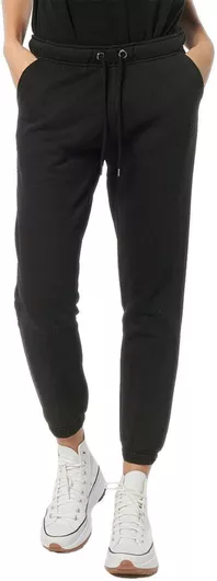 Body Action Παντελόνι Φόρμας με Λάστιχο Μαύρο