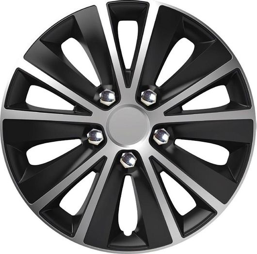 Τάσι Αυτοκινήτου AMiO Rapide NC Silver / Black 1τμχ 15" Μαύρο