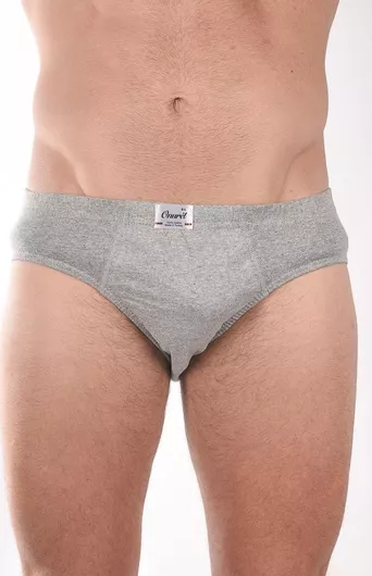 Onurel Ανδρικό Σλιπ Γκρι Μονόχρωμο