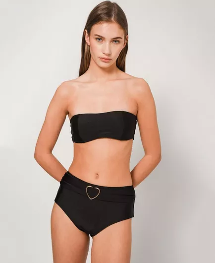 SunsetGo! Britney Set Bikini Ψηλόμεσο Μαύρο