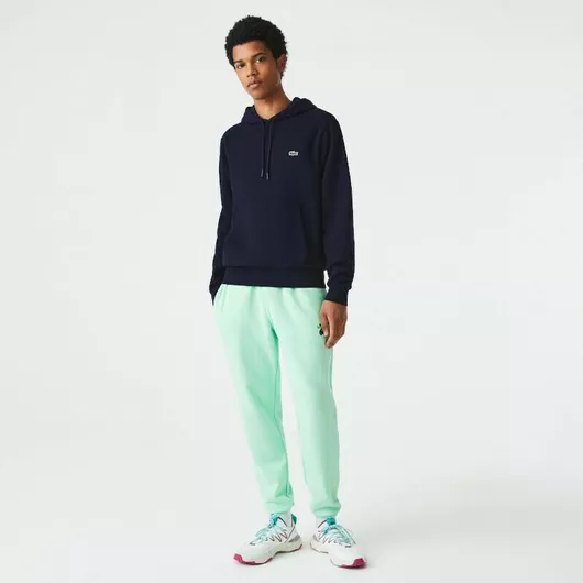 Lacoste Φούτερ με Κουκούλα Navy Μπλε