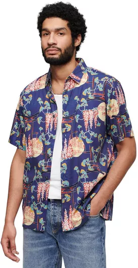 Superdry Ovin Hawaiian Πουκάμισο Multi