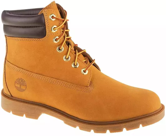 Timberland 6 In Basic Boot Δερμάτινα Κίτρινο Ανδρικά Μποτάκια