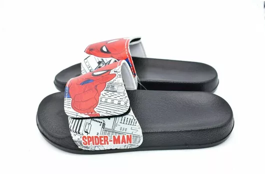 Disney Παιδικές Σαγιονάρες Slides Spider-Man Μαύρο