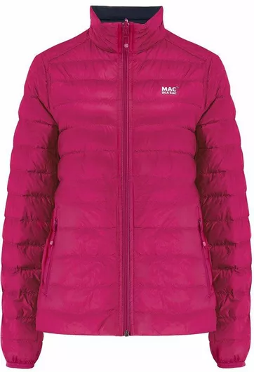 MAC In a Sac Polar Reversible Down Jacket Κοντό Γυναικείο Puffer Μπουφάν Διπλής Όψης Αδιάβροχο για Χειμώνα Φούξια