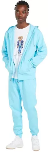 Ralph Lauren Φούτερ με Κουκούλα Μπλε