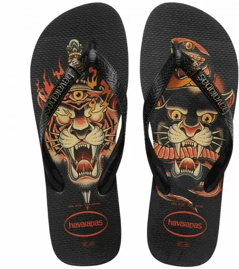 Havaianas Top Tribo Men's Flip Flops Black