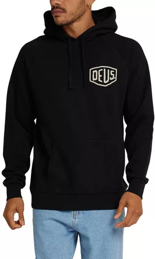 Deus Ex Machina Φούτερ με Κουκούλα Black