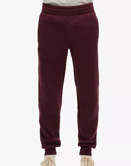 Superdry D1 Ovin Παντελόνι Φόρμας με Λάστιχο Red Wine