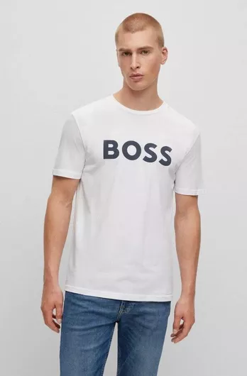 Hugo Boss T-shirt Λευκό
