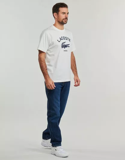 Lacoste T-shirt Λευκό
