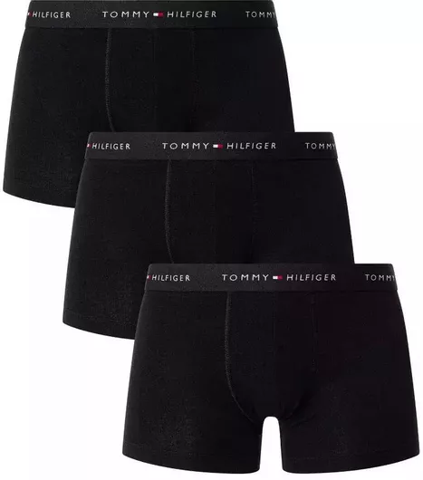 Tommy Hilfiger Ανδρικό Μποξεράκι Μαύρο