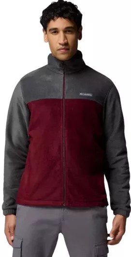 Steens Mountain Full Ανδρική Ζακέτα Fleece Shark/Rich Wine