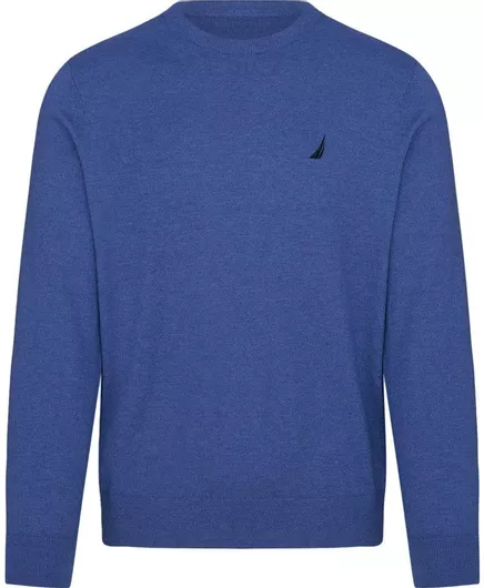 Ανδρική Μπλούζα Nautica Βαμβακερή Μακρυμάνικη Μπλε