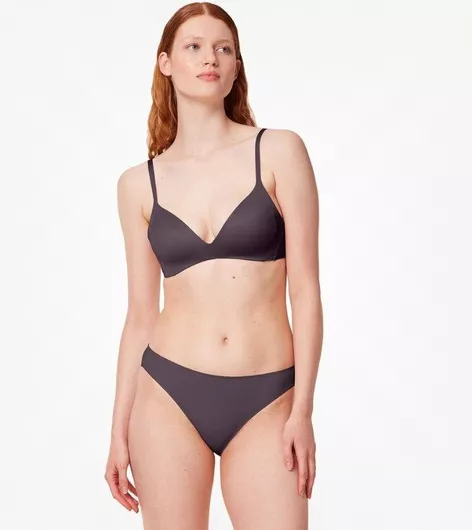 Triumph Body Make-up Soft Touch P Ex Μοβ Σουτιέν με Ελαφριά Ενίσχυση χωρίς Μπανέλες