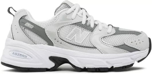 New Balance 530 White / Metallic Silver