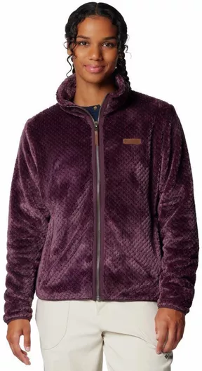 Columbia Fleece Γυναικεία Ζακέτα με Φερμουάρ Moonvista
