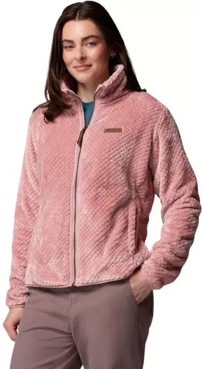Fire Side Ii Sherpa Full Fleece Γυναικεία Ζακέτα με Φερμουάρ Pink