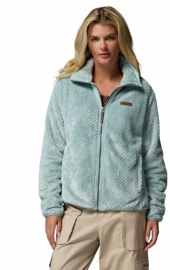 Fire Side Ii Sherpa Full Fleece Γυναικεία Ζακέτα με Φερμουάρ Γαλάζιο
