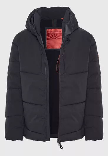 Funky Buddha Μπουφάν Puffer Γκρι