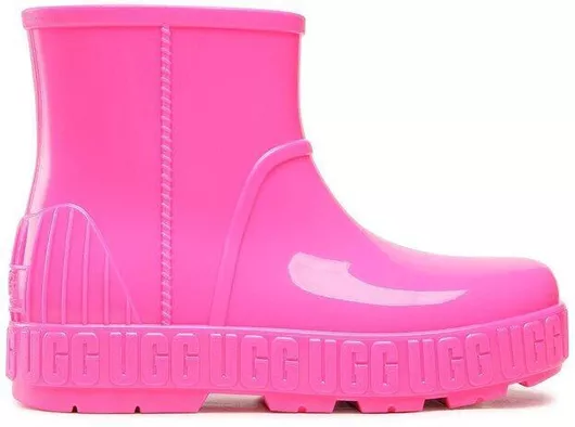 Ugg Australia Drizlita Κοντές Γυναικείες Γαλότσες Ροζ