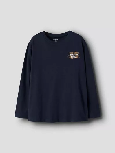 Παιδική Μπλούζα Μακρυμάνικη Μπλε