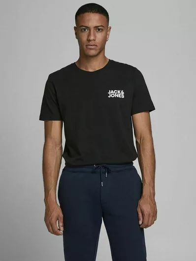 Jack & Jones T-shirt Total Black