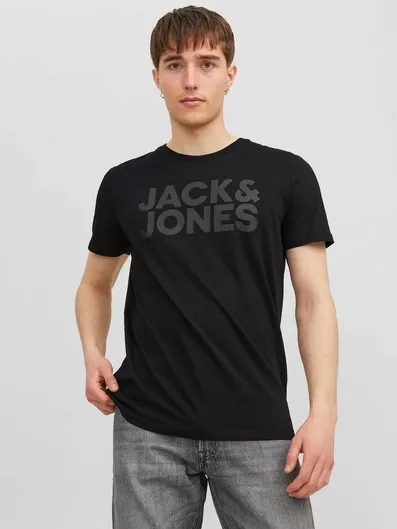 T-Shirt Jack & Jones 12151955 Μαύρο 