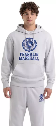Franklin & Marshall Φούτερ Fleece Γκρι
