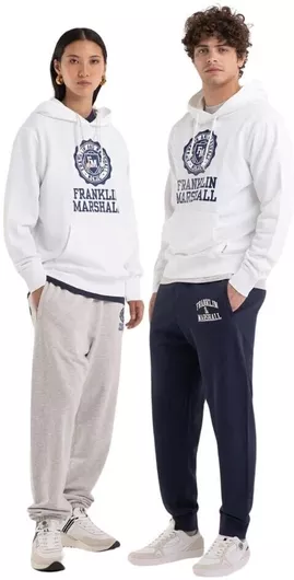 Franklin & Marshall Φούτερ Λευκό
