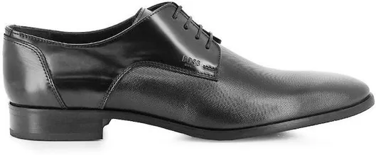 Boss Shoes Δερμάτινα Ανδρικά Σκαρπίνια Μαύρο