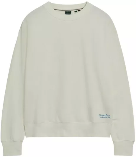 Superdry Essential Logo Γυναικείο Φούτερ Μπεζ
