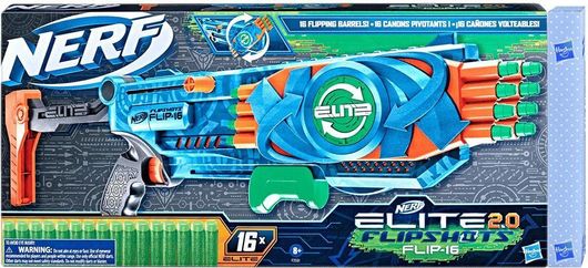 Παιχνιδολαμπάδα Hasbro Nerf Elite 2.0 Flip 16 για 8+ Ετών