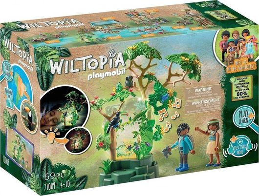 Playmobil Wiltopia Τροπικό Δέντρο και Εξερευνητές για 4+ Ετών #71009